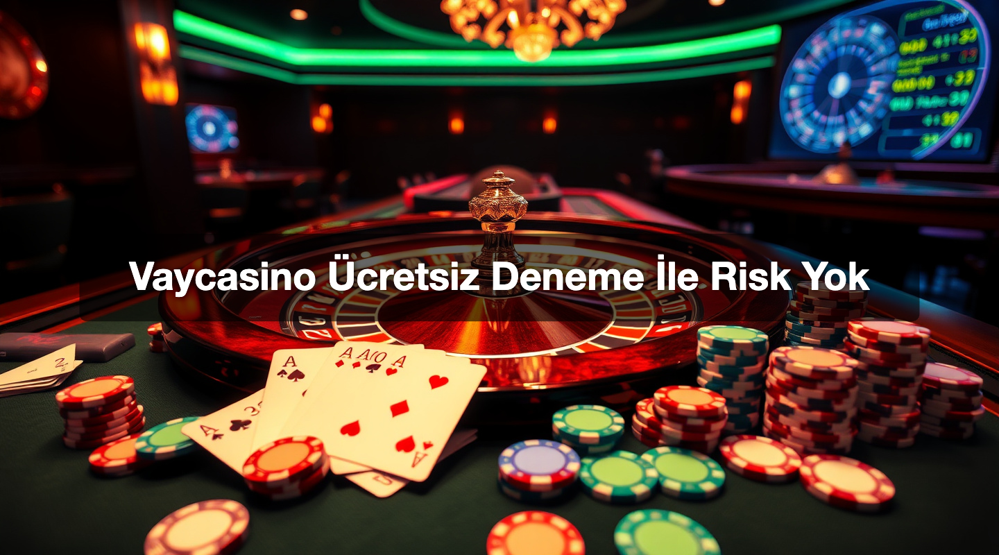 Vaycasino Ücretsiz Deneme İle Risk Yok